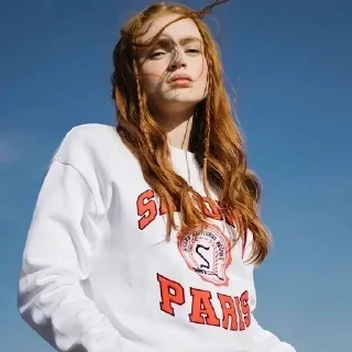 🤍 emoji Sadie Sink Telegram sticker 12 of 71