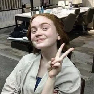 Sticker from Sadie Sink