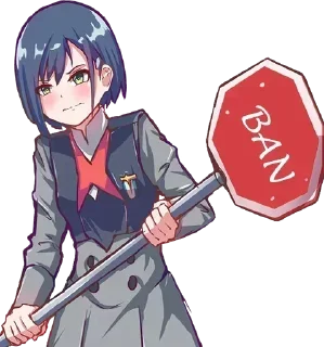 ⛔ emoji БОЛЬШЕ ⇨ @CLOOBHUB АНИМЕ СТИКЕРЫ ТГ ANIME TG Telegram sticker 22 of 54