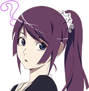 ❓ emoji БОЛЬШЕ ⇨ @CLOOBHUB АНИМЕ СТИКЕРЫ ТГ ANIME TG Telegram sticker 11 of 54