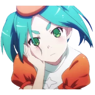 😕 emoji БОЛЬШЕ ⇨ @CLOOBHUB АНИМЕ СТИКЕРЫ ТГ ANIME TG Telegram sticker 19 of 54