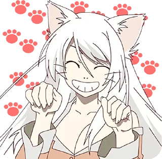 😸 emoji БОЛЬШЕ ⇨ @CLOOBHUB АНИМЕ СТИКЕРЫ ТГ ANIME TG Telegram sticker 8 of 54