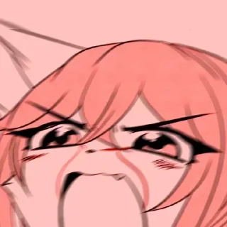 😡 emoji БОЛЬШЕ ⇨ @CLOOBHUB АНИМЕ СТИКЕРЫ ТГ ANIME TG Telegram sticker 14 of 54