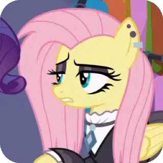 Sticker from fluttershy 🍓 :: @mlll1p