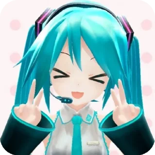 Sticker from ⊹.˙:Hatsune Miku