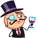 🍷 emoji Classic Memes • @stickB00K Telegram sticker 16 of 31