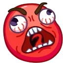😡 emoji Classic Memes • @stickB00K Telegram sticker 7 of 31