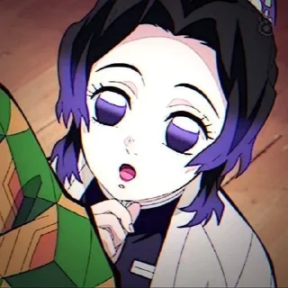 😯 emoji Shinobu🤍 @kartofelnik @douma_a Telegram sticker 8 of 55