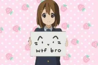 Sticker from k-on