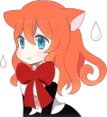 😥 emoji A Magic Cat Girl Telegram sticker 18 of 40