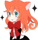 ✨ emoji A Magic Cat Girl Telegram sticker 16 of 40