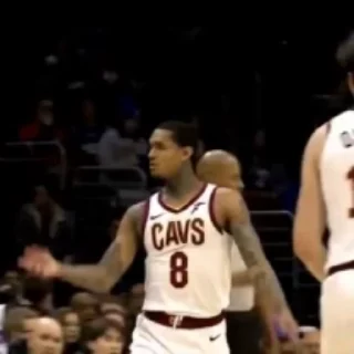 Sticker from Jordan Clarkson