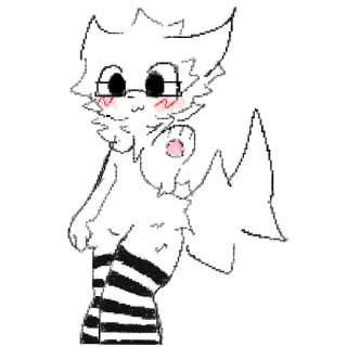 🤓 emoji Фембои тут - @femboybase | @mxaiw_red - автор 5/12 Telegram sticker 11 of 120