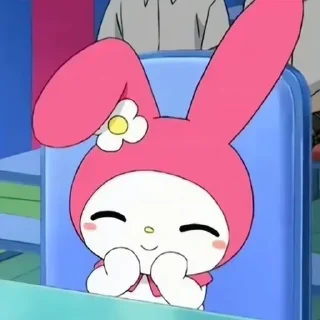 🐰 emoji My melody @nikiikor Telegram sticker 10 of 55