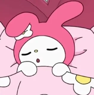 🐰 emoji My melody @nikiikor Telegram sticker 21 of 55
