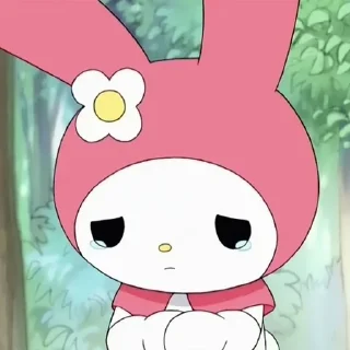 🐰 emoji My melody @nikiikor Telegram sticker 5 of 55