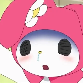 🐰 emoji My melody @nikiikor Telegram sticker 18 of 55