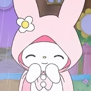 🐰 emoji My melody @nikiikor Telegram sticker 6 of 55