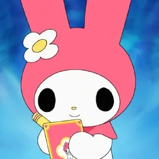 🐰 emoji My melody @nikiikor Telegram sticker 20 of 55
