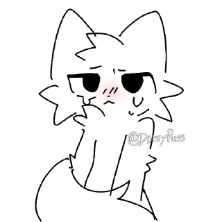 😢 emoji Фембои тут - @femboybase | @mxaiw_red - автор 5/12 Telegram sticker 16 of 120