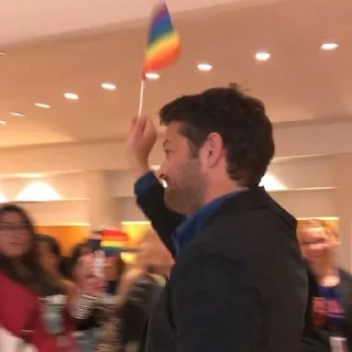 🏳️‍🌈 emoji Сверхъестественное Telegram sticker 18 of 21