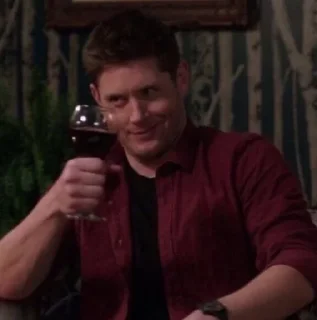 🍷 emoji Сверхъестественное Telegram sticker 6 of 21
