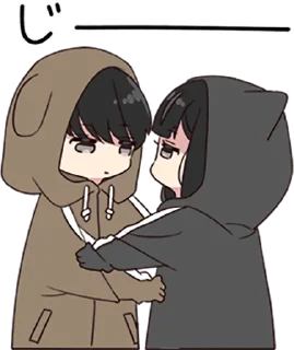 🤗 emoji Yurudara-chan.2.5 • @punipuni_stickers Telegram sticker 5 of 40
