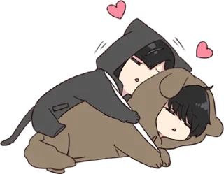 😴 emoji Yurudara-chan.2.5 • @punipuni_stickers Telegram sticker 13 of 40