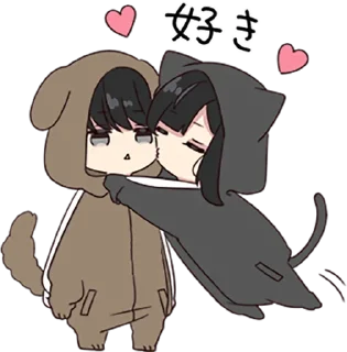 😚 emoji Yurudara-chan.2.5 • @punipuni_stickers Telegram sticker 11 of 40