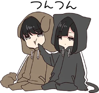 👈 emoji Yurudara-chan.2.5 • @punipuni_stickers Telegram sticker 21 of 40