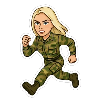 🏃‍♂️ emoji Царевна в здании Telegram sticker 5 of 30