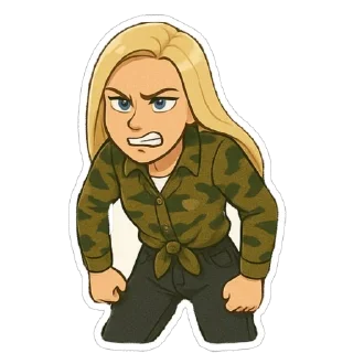 🫥 emoji Царевна в здании Telegram sticker 23 of 30