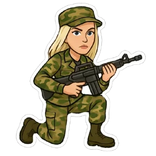 🔫 emoji Царевна в здании Telegram sticker 3 of 30