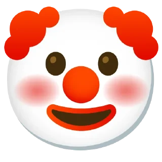 Sticker from Clown emoji