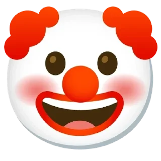 Sticker from Clown emoji