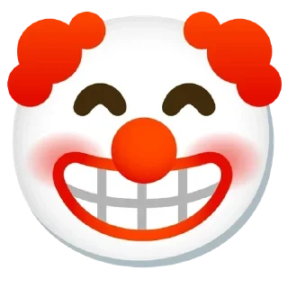 Sticker from Clown emoji