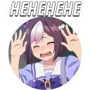 😔 emoji Uma Musume Pretty Derby  @TVstickers Telegram sticker 13 of 41