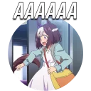 😁 emoji Uma Musume Pretty Derby  @TVstickers Telegram sticker 9 of 41