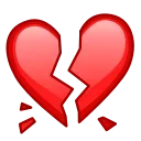 💔 emoji Kawaii Emoji 2 @xkysluv Telegram sticker 23 of 30