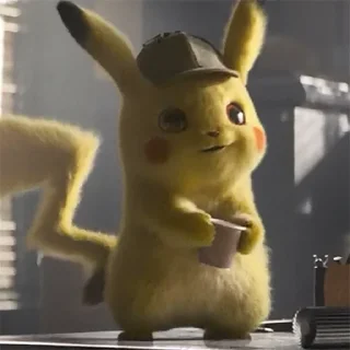 Sticker from Pikachu