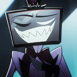 Sticker from БОЛЬШЕ ⇨ @CLOOBHUB ВОКС ОТЕЛЬ ХАЗБИН VOX HAZBIN ТГ