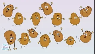 Sticker from Potato stickers