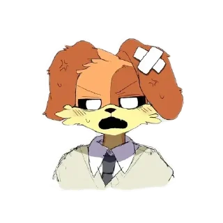 😡 emoji @Earth928B x @CloobHub Догдэй и кэтнап Telegram sticker 16 of 70