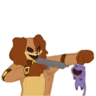 😡 emoji @Earth928B x @CloobHub Догдэй и кэтнап Telegram sticker 12 of 70