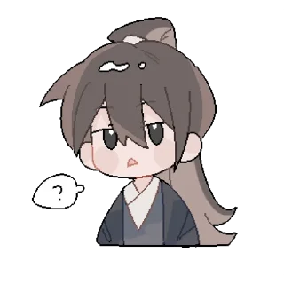 🥺 emoji @heikewwjj —люяо, художник: 因为这里是魍魉乐园 on weibo Telegram sticker 5 of 14