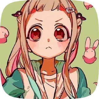 🌹 emoji Aoichka and Yashiro Telegram sticker 15 of 50