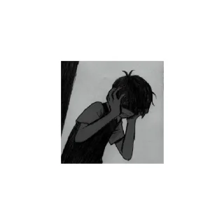Sticker from Im sad