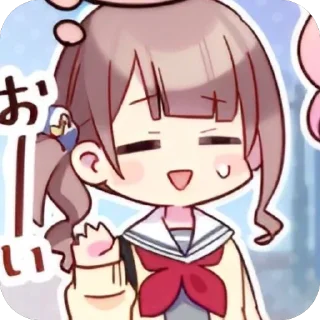 🍎 emoji ,,  ℎ𝑜𝑛𝑎𝑚𝑖 𝑚𝑜𝑐ℎ𝑖𝑧𝑢𝑘𝑖 🥁’’ 𝑏𝑦 @kaidekaide Telegram sticker 11 of 100