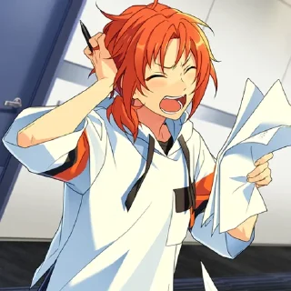 🟠 emoji Лео Цукинага Telegram sticker 9 of 120
