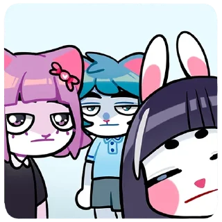 😼 emoji Sima 〔 @pivAnSti 〕 Telegram sticker 19 of 120